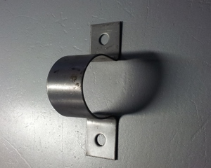 Clamp U for tube Ø45mm feed dispenser